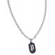 Collier POLICE SENTINEL acier noir - PL409-02