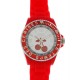 Montre Le Temps Des Cerises - TC16 blanc & rouge - TC16RDRB