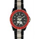 Montre Le Temps Des Cerises - TC17 noir & rouge - TC17RBKR