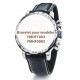 Bracelet montre YEMA Flygraf cuir