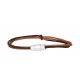 Bracelet Cuir Bronze et Noir DIANGELO REN046