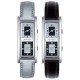 Montre Femme Jet Set Noire et Argent Bracelets interchangeables