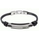 Bracelet HOMME Acier et cuir FOSSIL - JF83585040